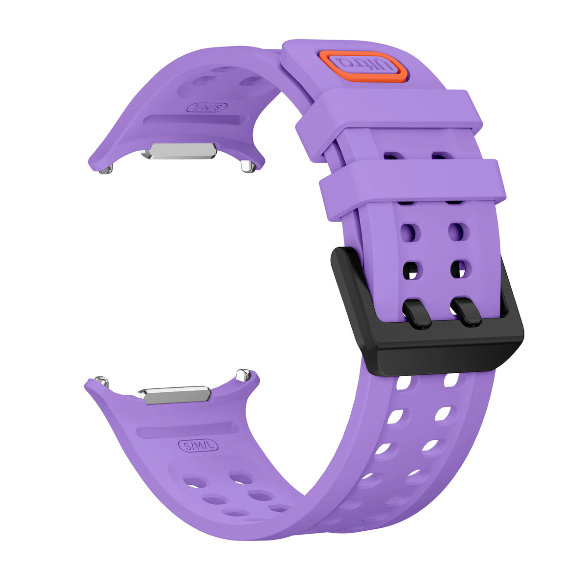 Marine Silicone Sport Band for Samsung Galaxy Watch Ultra 2 Ultra 47mm