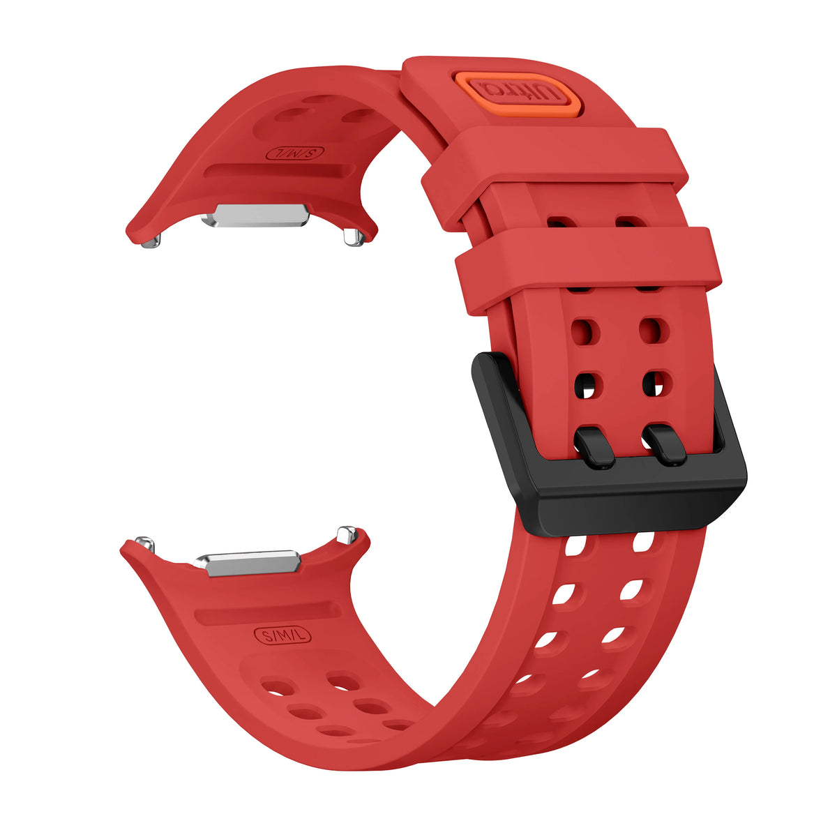 Marine Silicone Sport Band for Samsung Galaxy Watch Ultra 2 Ultra 47mm