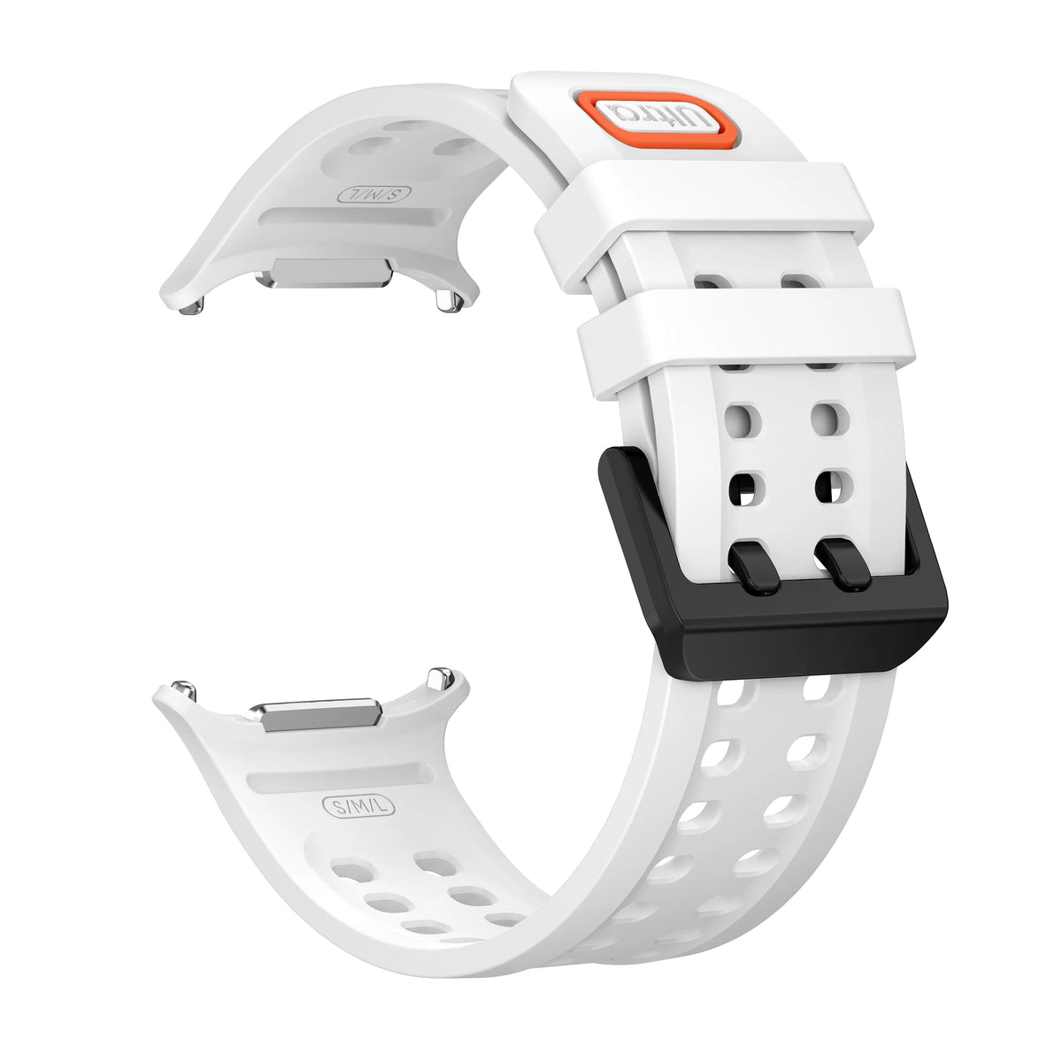 Marine Silicone Sport Band for Samsung Galaxy Watch Ultra 2 Ultra 47mm
