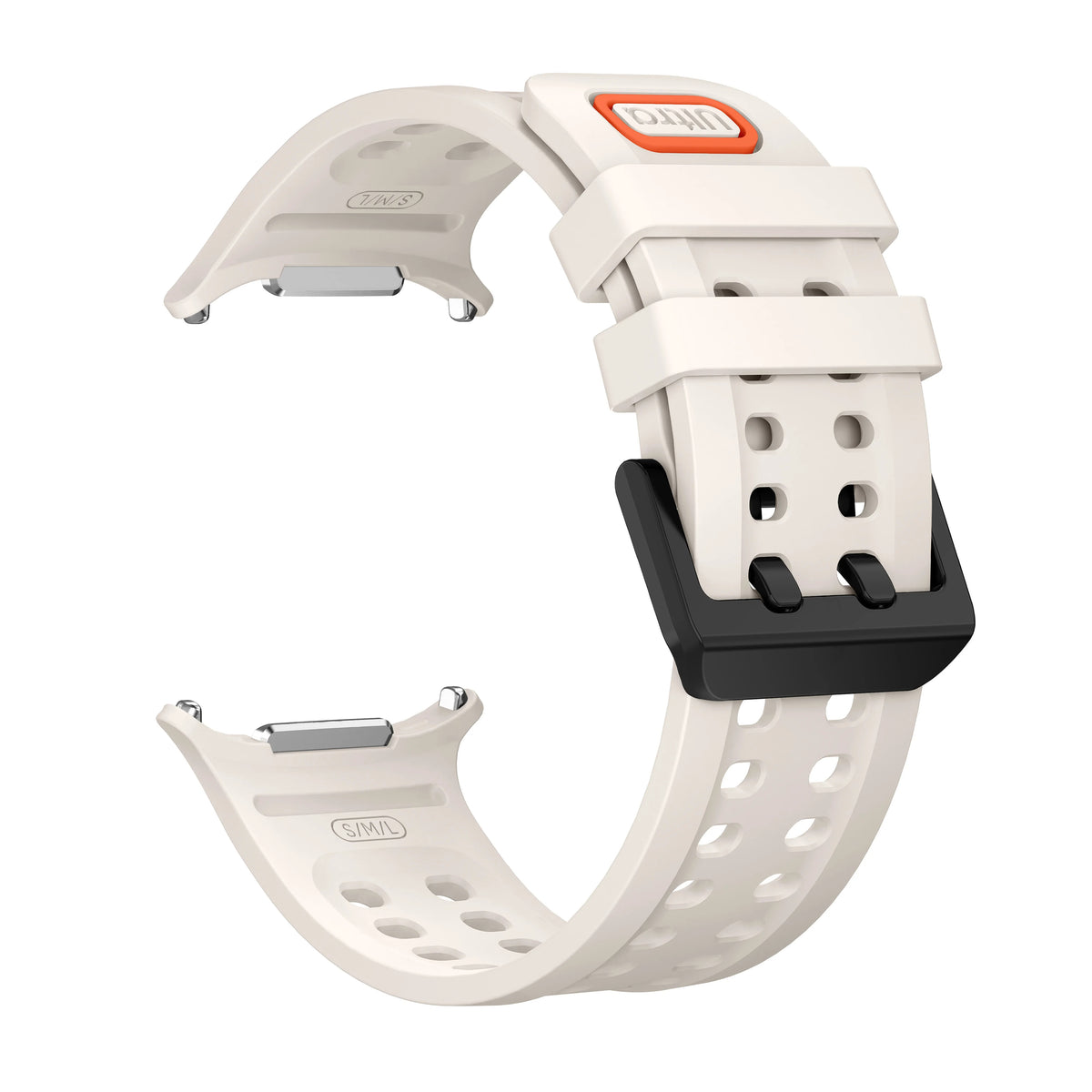 Marine Silicone Sport Band for Samsung Galaxy Watch Ultra 2 Ultra 47mm
