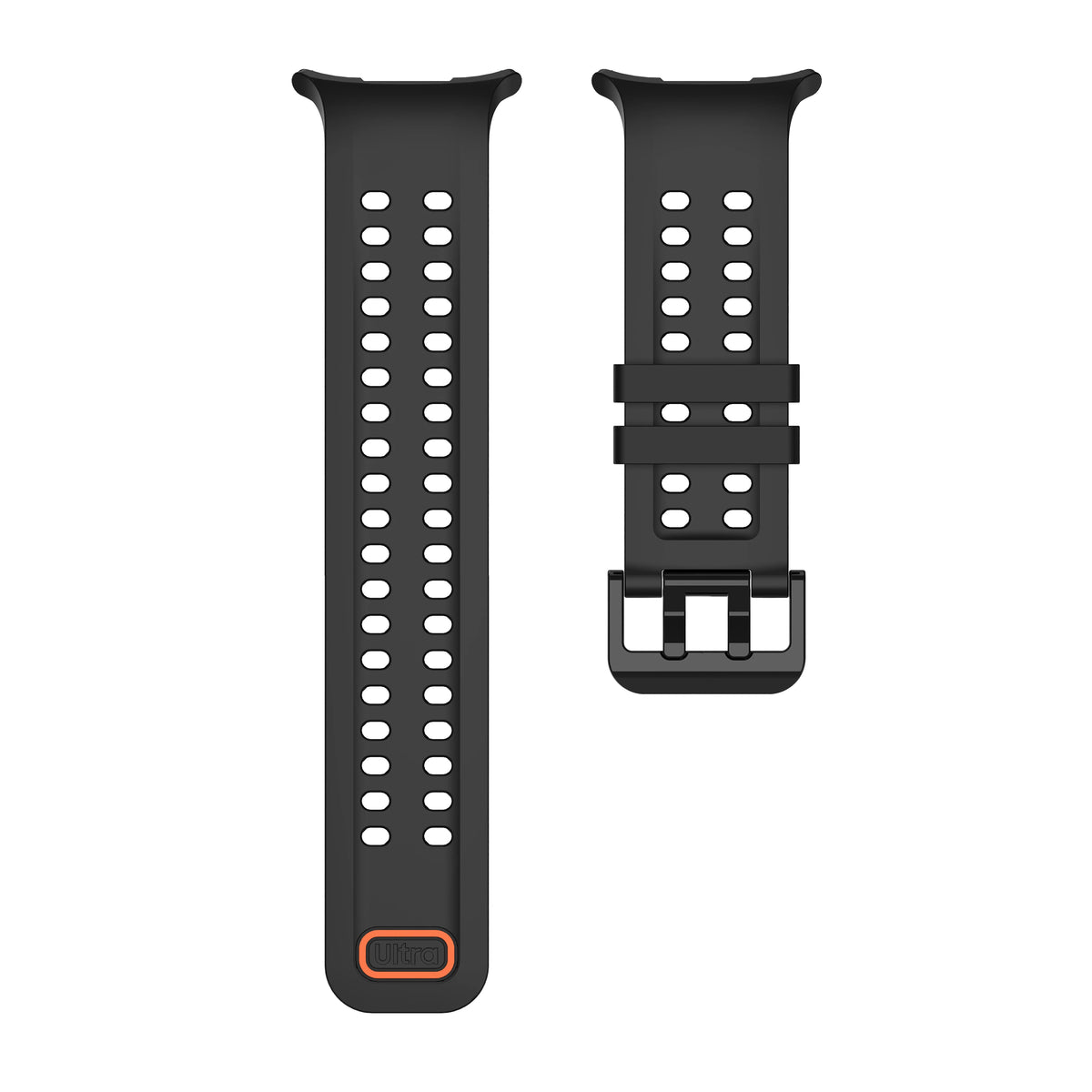 Marine Silicone Sport Band for Samsung Galaxy Watch Ultra 2 Ultra 47mm